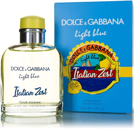 dolce gabbana italian zest pour homme|light blue italian zest women.